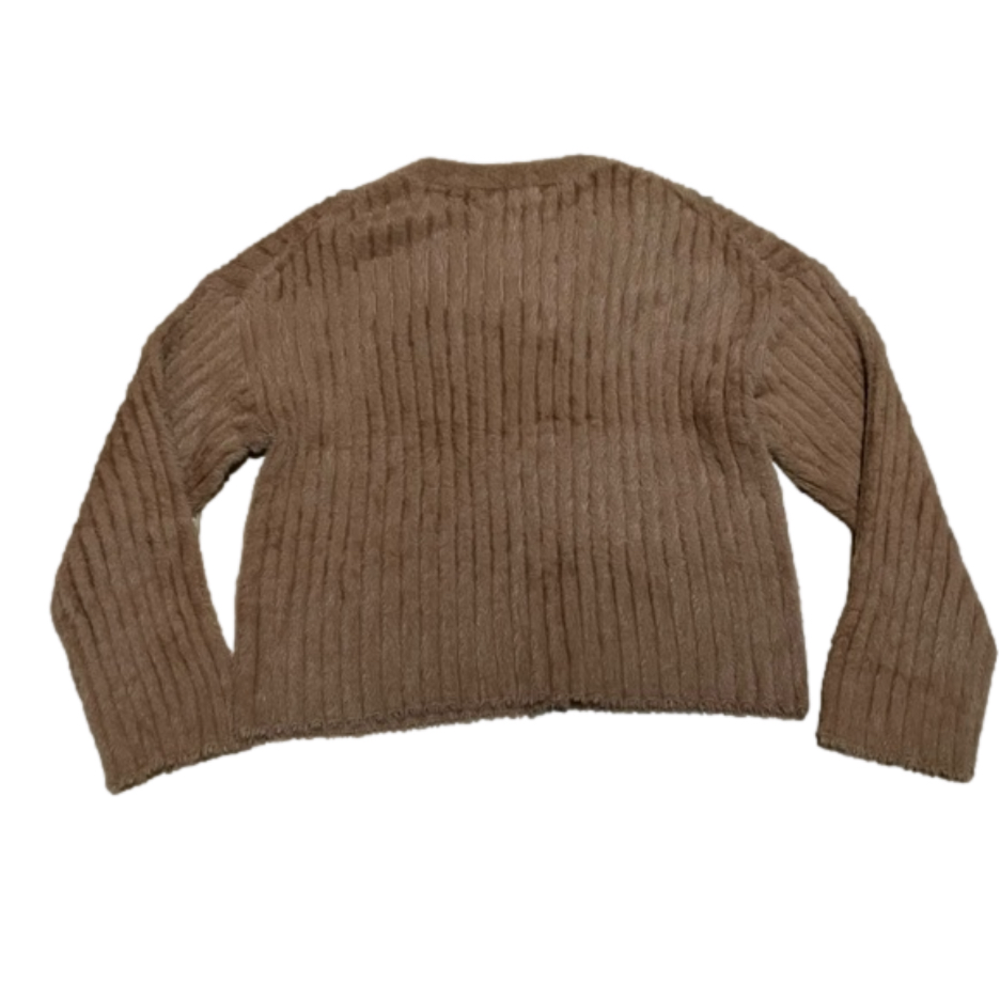 Babaton Aritzia Ulmann Pullover Vneck Sweater Constant Camel Size Large - Picture 3 of 7